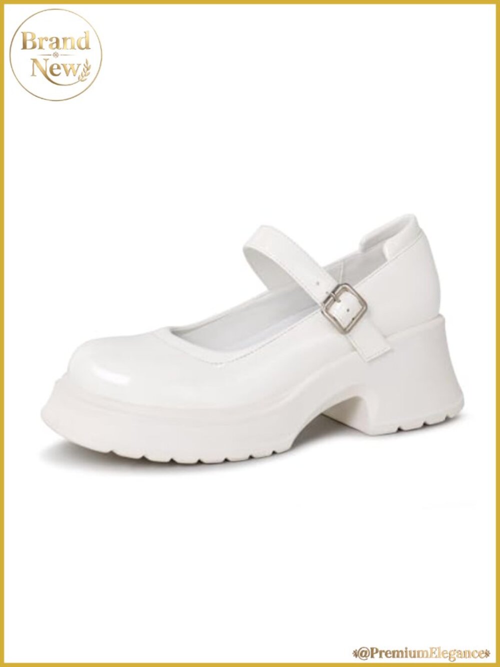 Mary Jane Platform Heels Block Chunky Ankle Strap Oxfords Dress Shoes